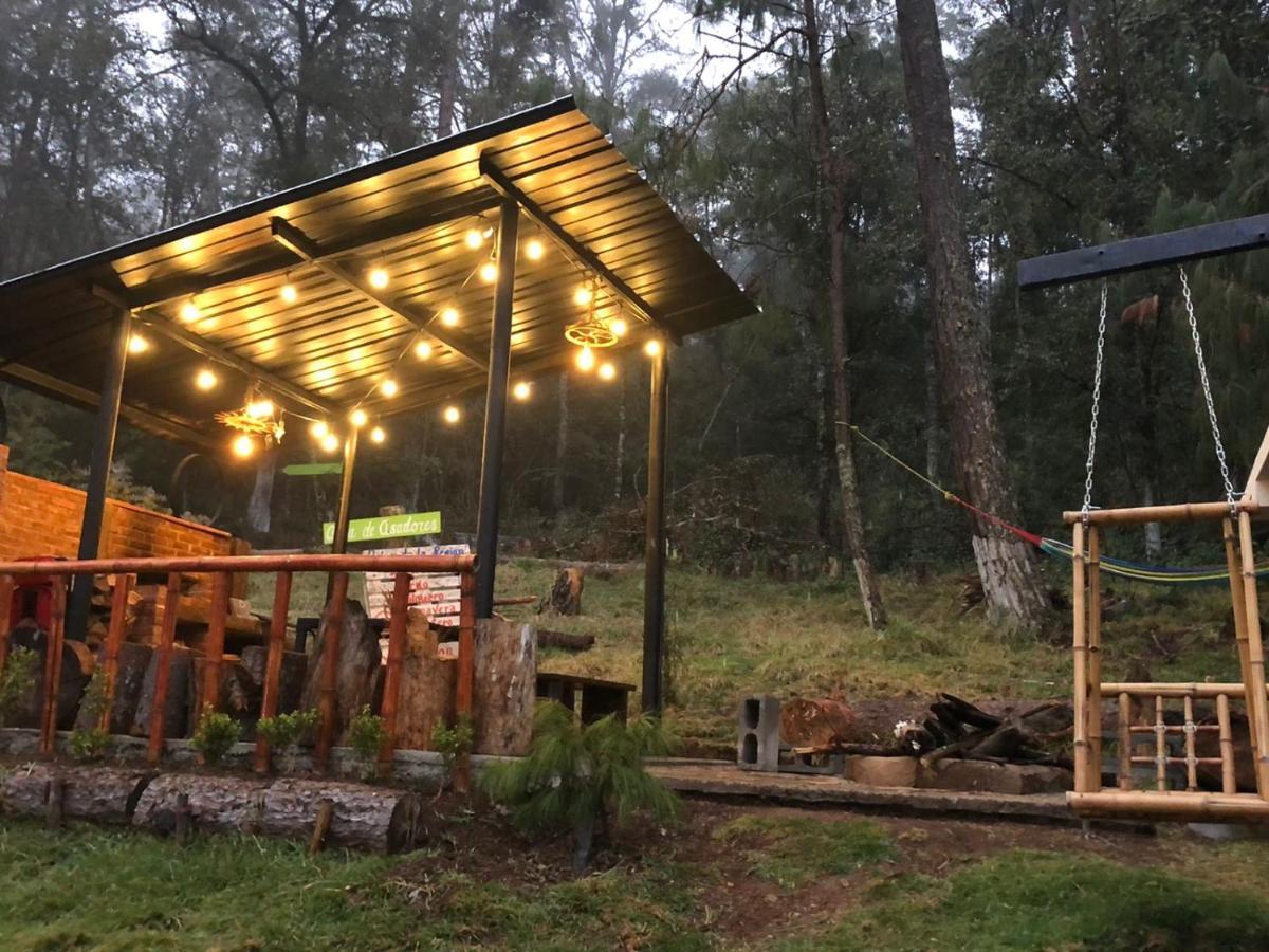 Cabana Romantica En El Bosque! Acaxochitlán Dış mekan fotoğraf